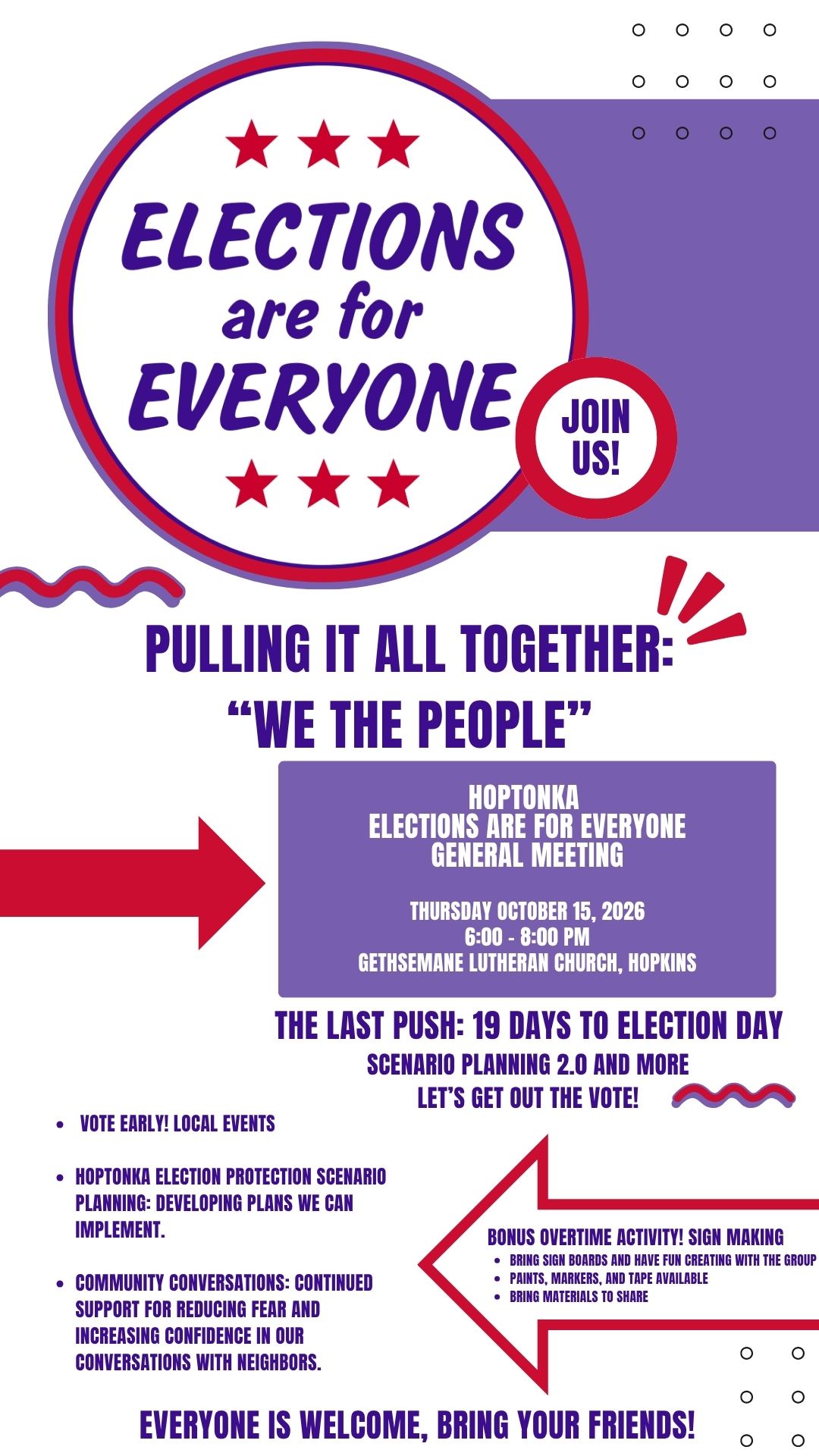 October 15th Meeting